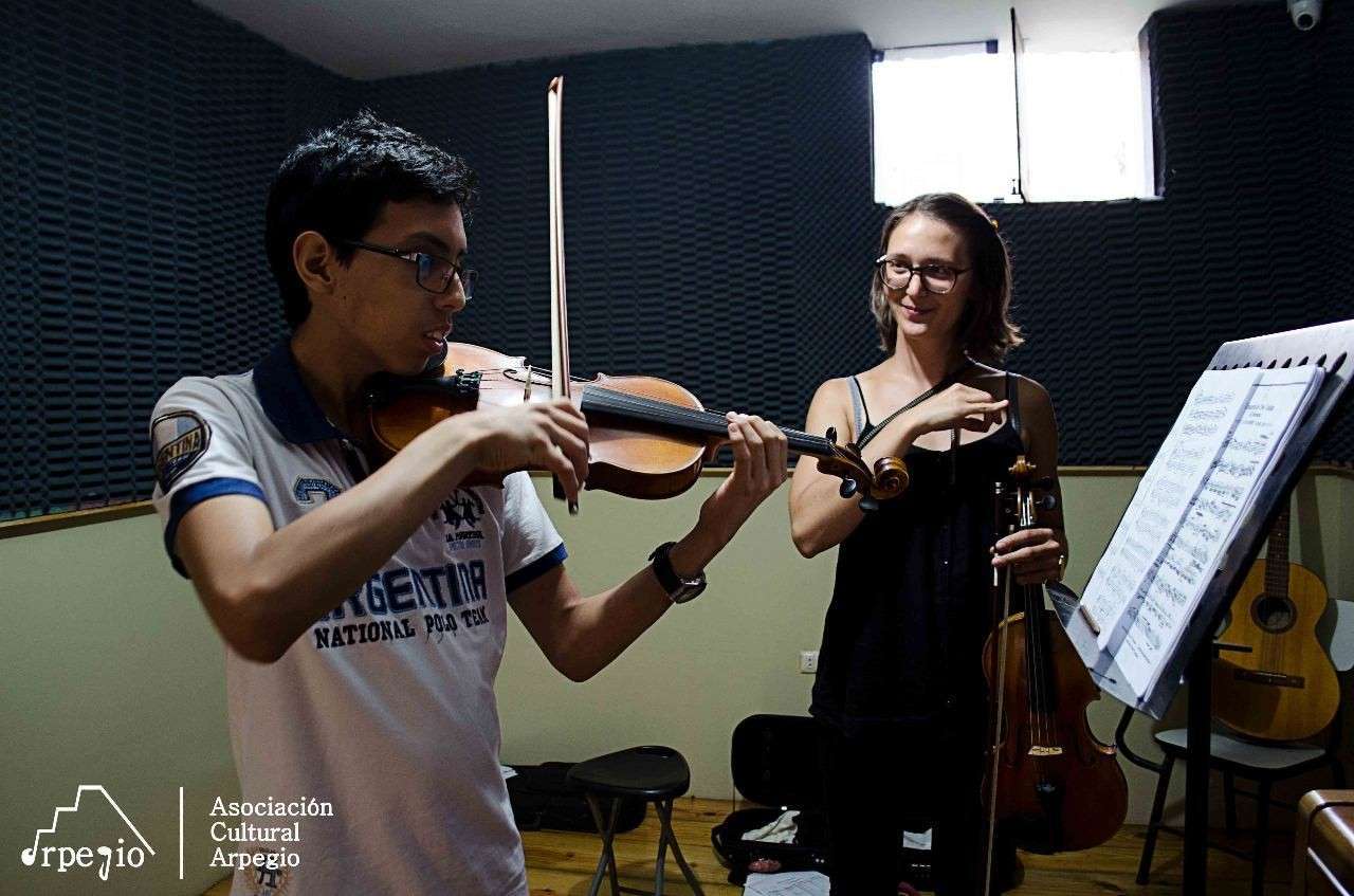 Inicio de clases Arpegio Perú- Abril 2018